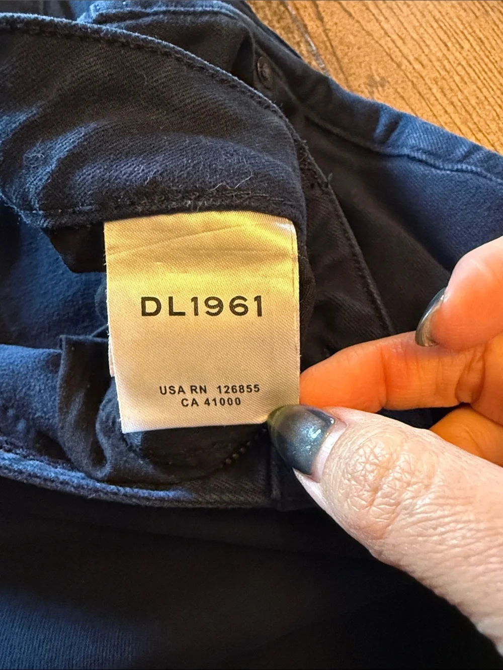 DL1961 Nick Men’s Slim Jeans in Navy Blue